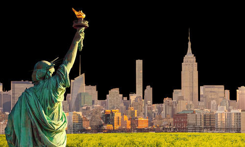 MANHATTAN - Scyscraper with healthy foundation 