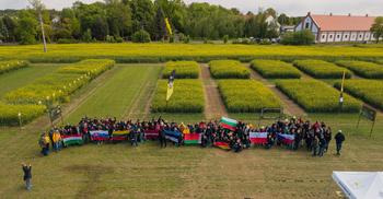 RAPOOL Xperience fieldday 15th of May in Grabonog, Poland with participants from 10 different countries