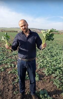 Pavel Jeszek in the field.