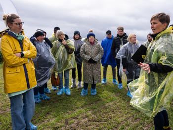 Dörte Göckede, Productmanager International RAPOOL on the RAPOOL Xperience fieldday